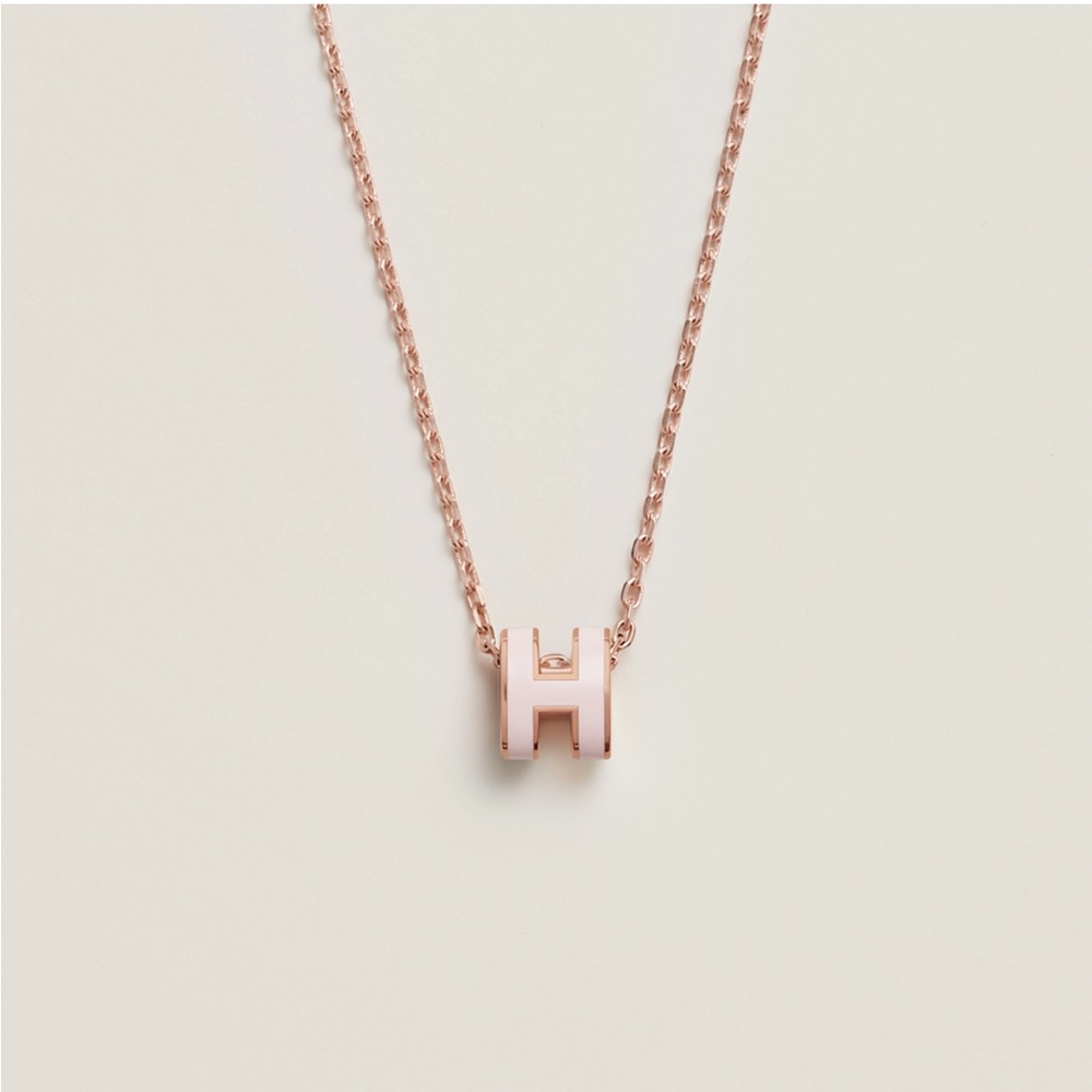 Hermes Mini Pop H Pendant Necklace